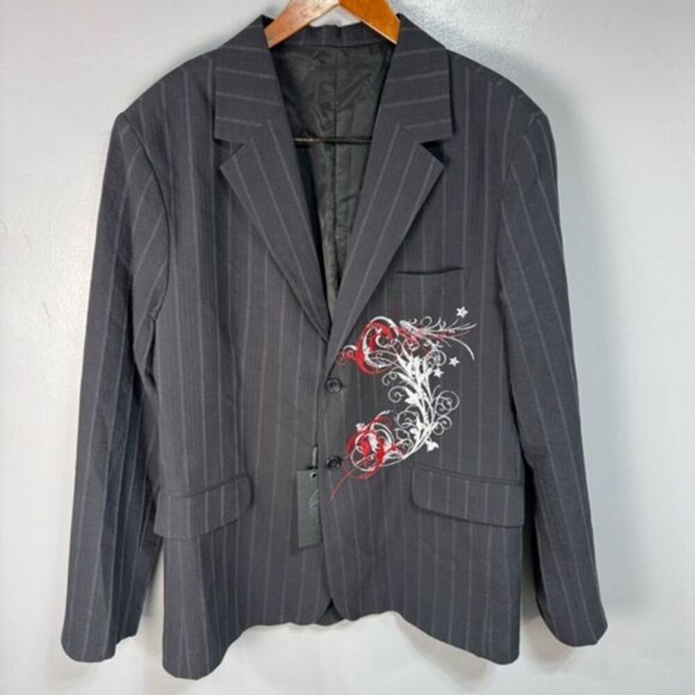 Victory Men’s Embroidered Jacket sz XXL Gothic NEW # E699